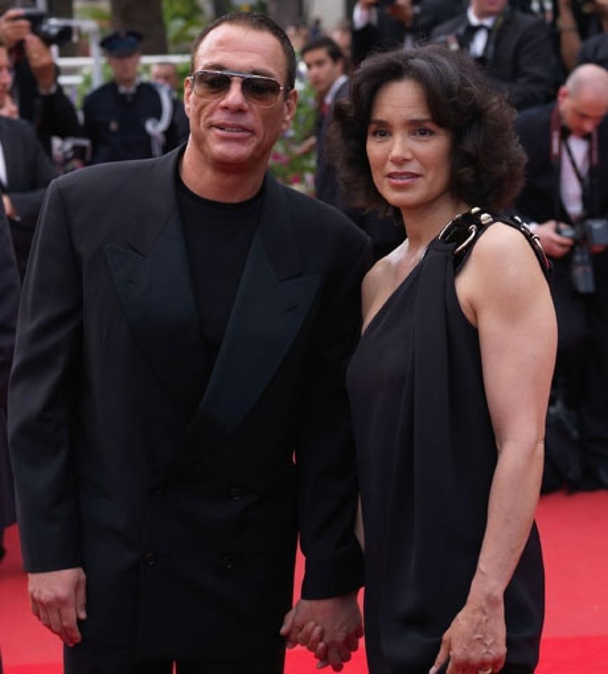 Schauspieler Jean Claude Van Damme kam in Begleitung seiner Frau Gladys Portugues. Die beiden sind bereits zum zweiten Mal verheiratet