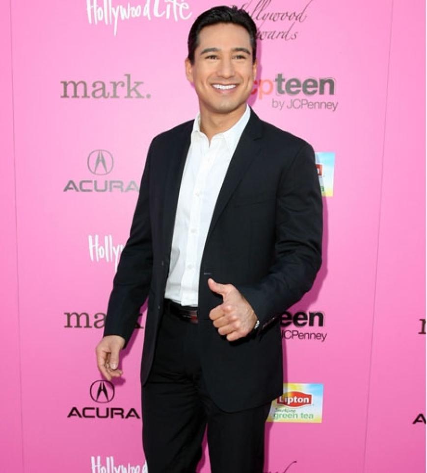 Gut gelaunt zeigte sich auch Schauspieler und Moderator Mario Lopez