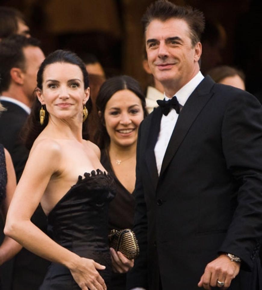 Mr. Big und Charlotte warten auf Carries Auftritt