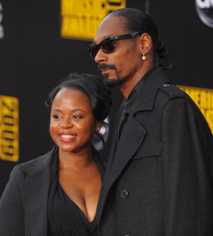 Snoop Dogg brachte seine Frau Shante Taylor mit
