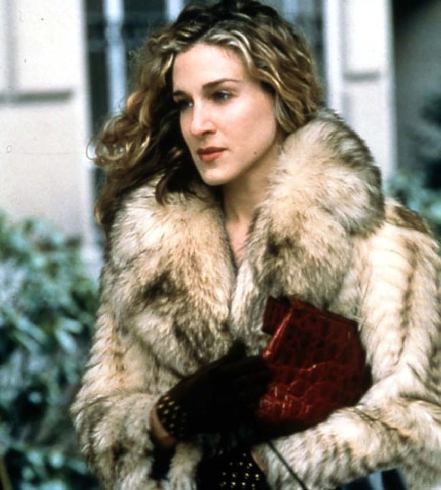 So sah Carrie einst aus. Schon damals hatte sie einen extravaganten Stil