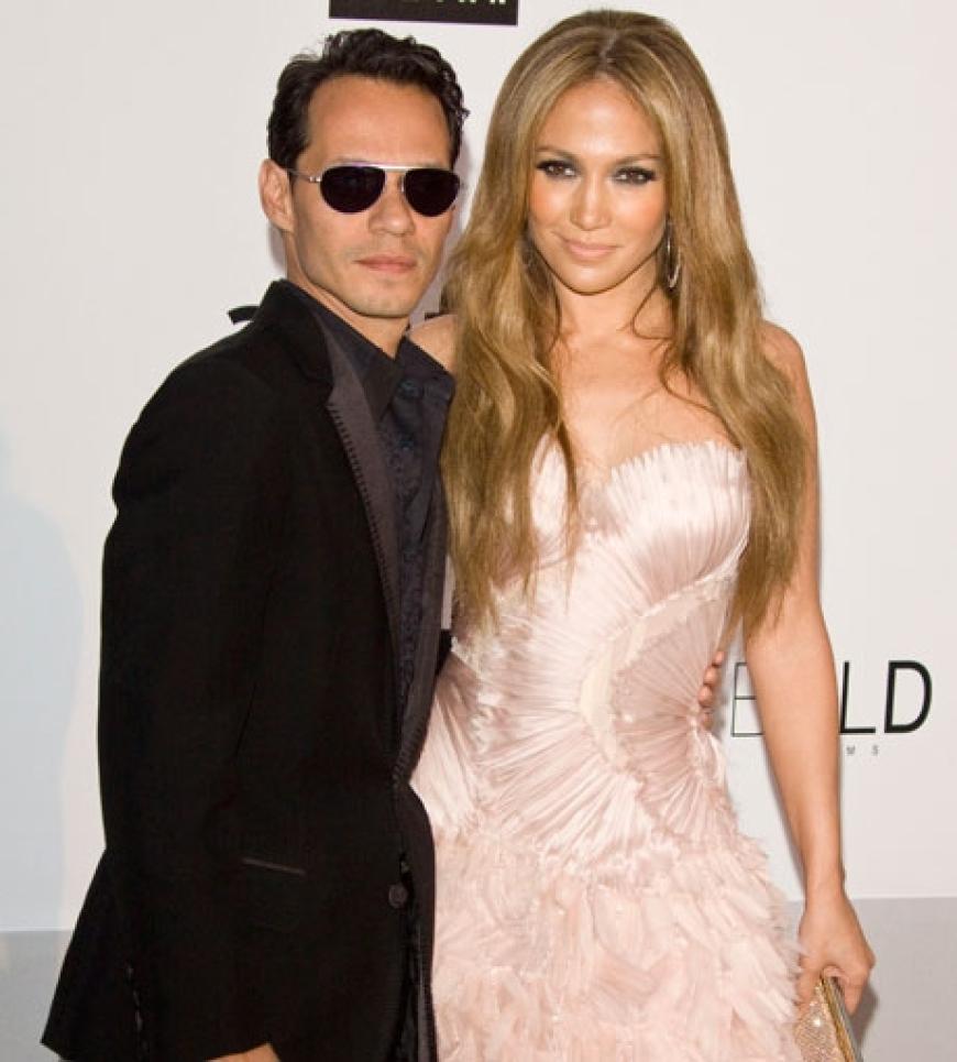 Verpassen keine Party: Hollywood-Paar Marc Anthony und Jennifer Lopez