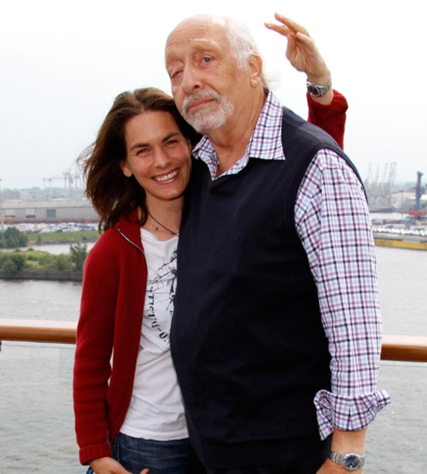 Karl Dall brachte seine Tochter Janina mit zum Event