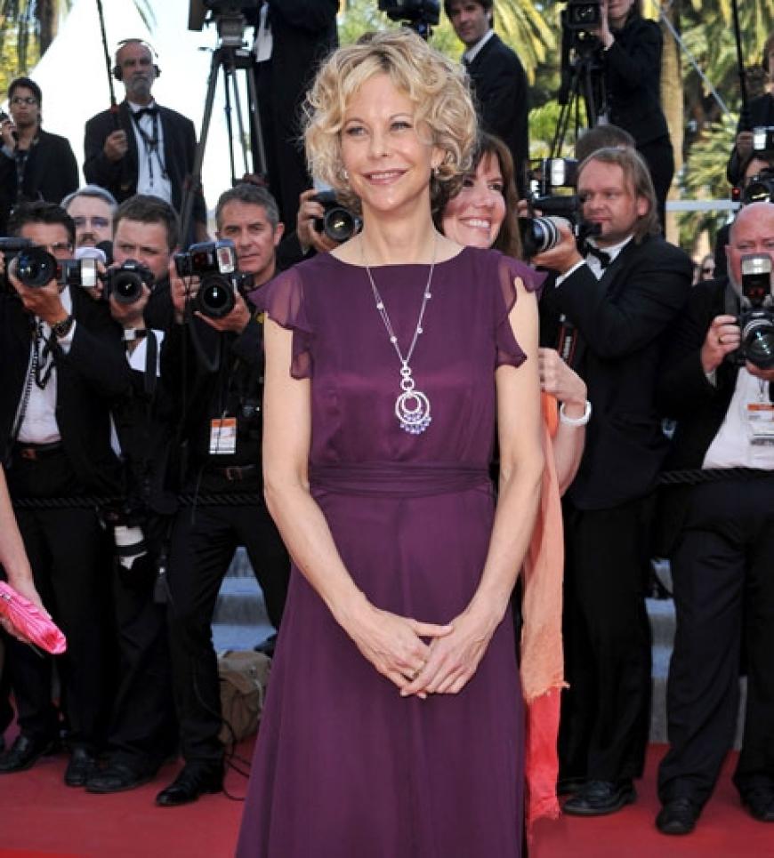 Auch Hollywood-Star Meg Ryan reiste an die Cote dAzur. Bei der Premiere von