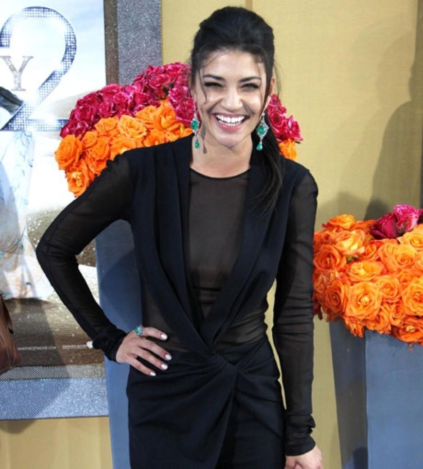 Jessica Szohr feierte ebenso mit wie ...