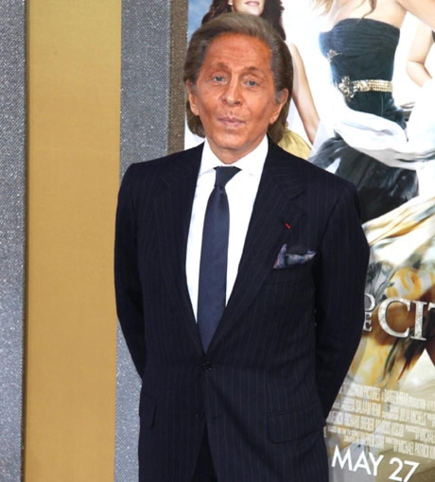 Designer Valentino kleidete den