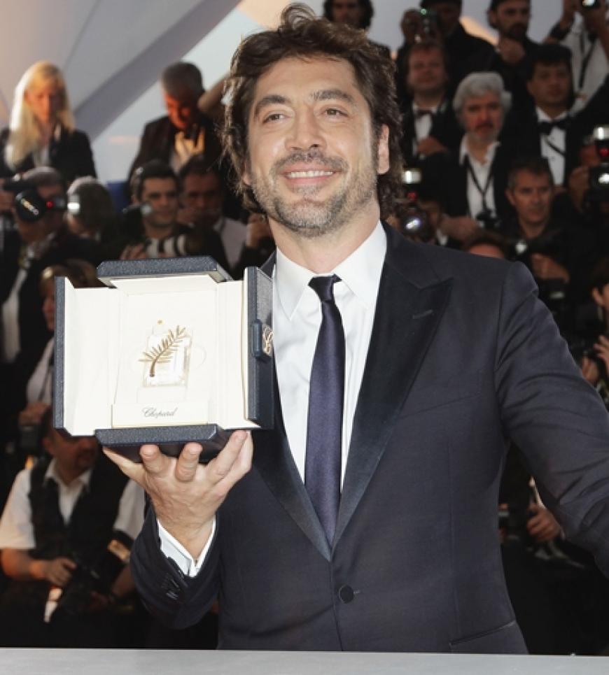 Schauspieler Xavier Bardem wurde mit einer Goldenen Palme ausgezeichnet