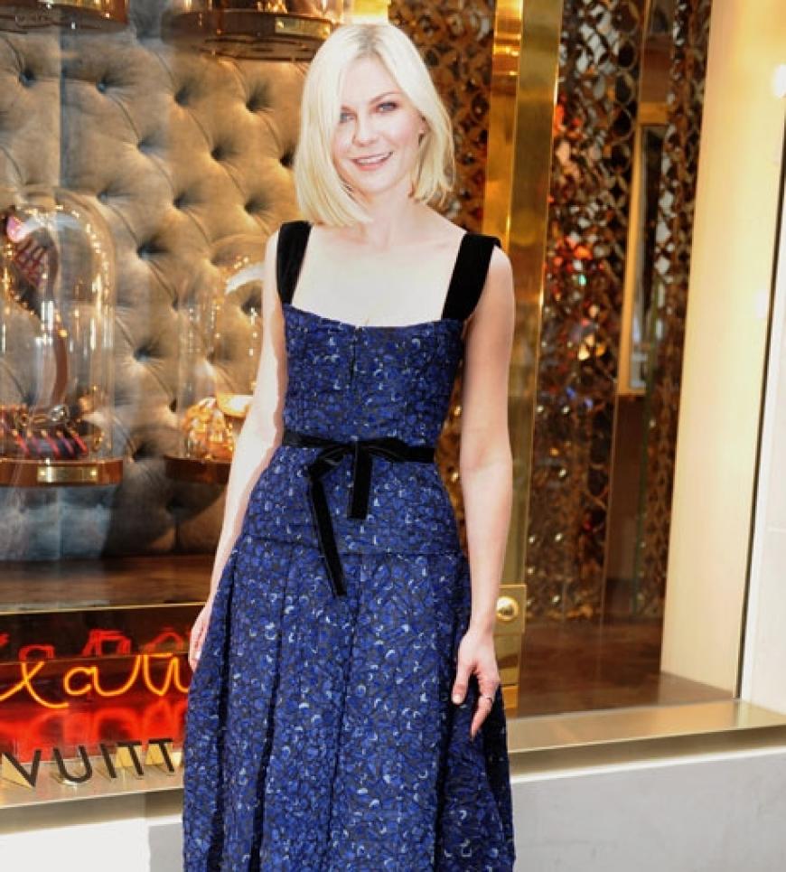 Kirsten Dunst kam direkt aus Cannes nach London