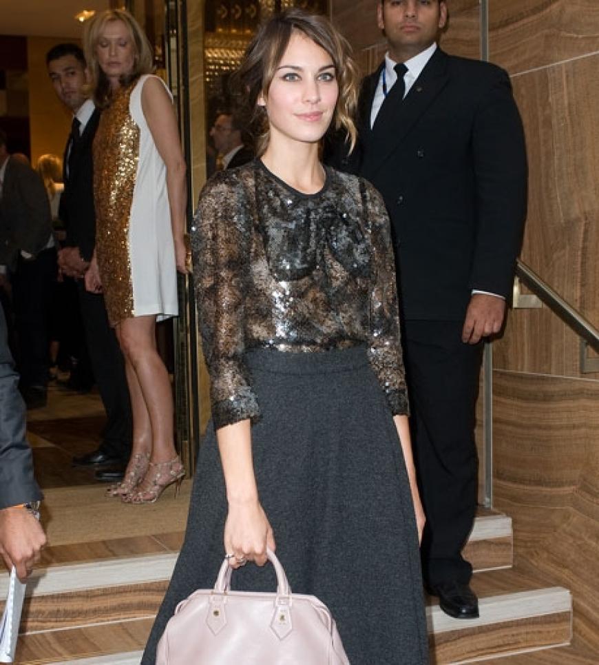 Die A-Liste der Modeszene kam zur Eröffnung des luxuriösesten Store von Louis Vuitton nach London. Alexa Chung machte ihren Auftritt wieder einmal zum absoluten Fashion-Highlight