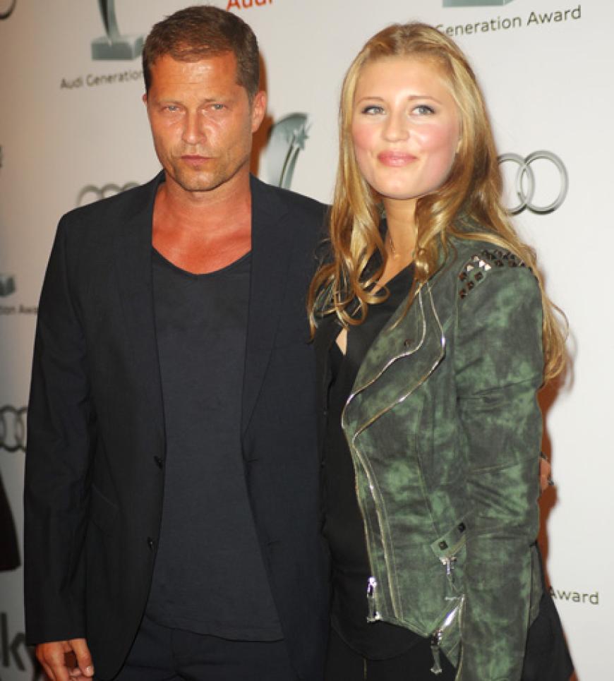 Die Nacht der Generationnen: Til Schweiger mit seiner Tochter Luna, die für ihre Rolle in