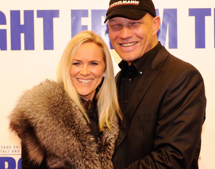 Der ehemalige Boxer Axel Schulz und seine Frau Patricia