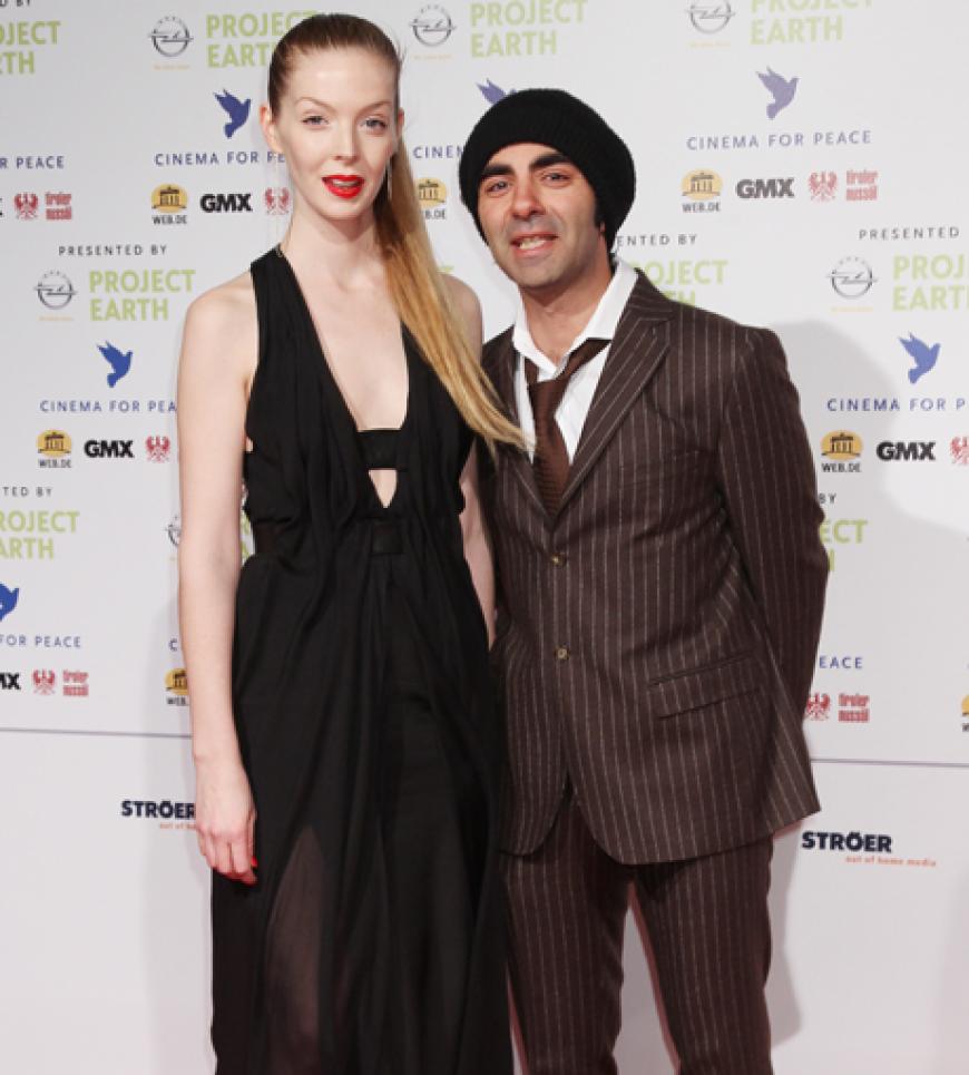 Der Film-Regisseur Fatih Akin kam in Begleitung von Schauspielerin Pheline Roggan