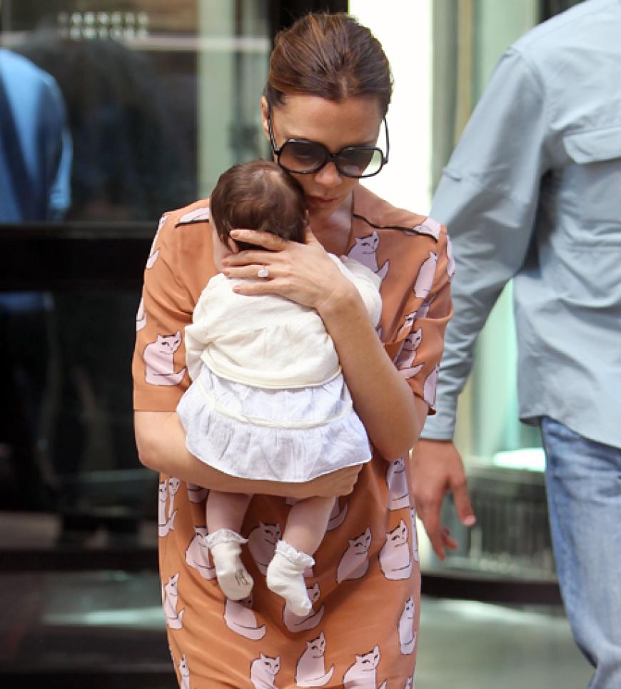 Nach den drei gemeinsamen Söhnen Brooklyn, Romeo und Cruz ist Harper die ersehnte Tochter der Beckhams