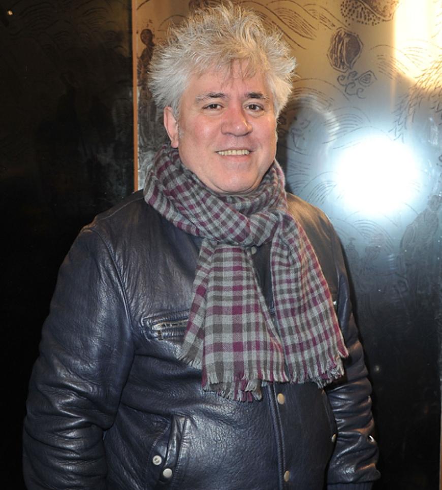 Star-Regisseur Pedro Almodovar reiste auch an die Seine, um ein wenig Fashion-Luft zu atmen