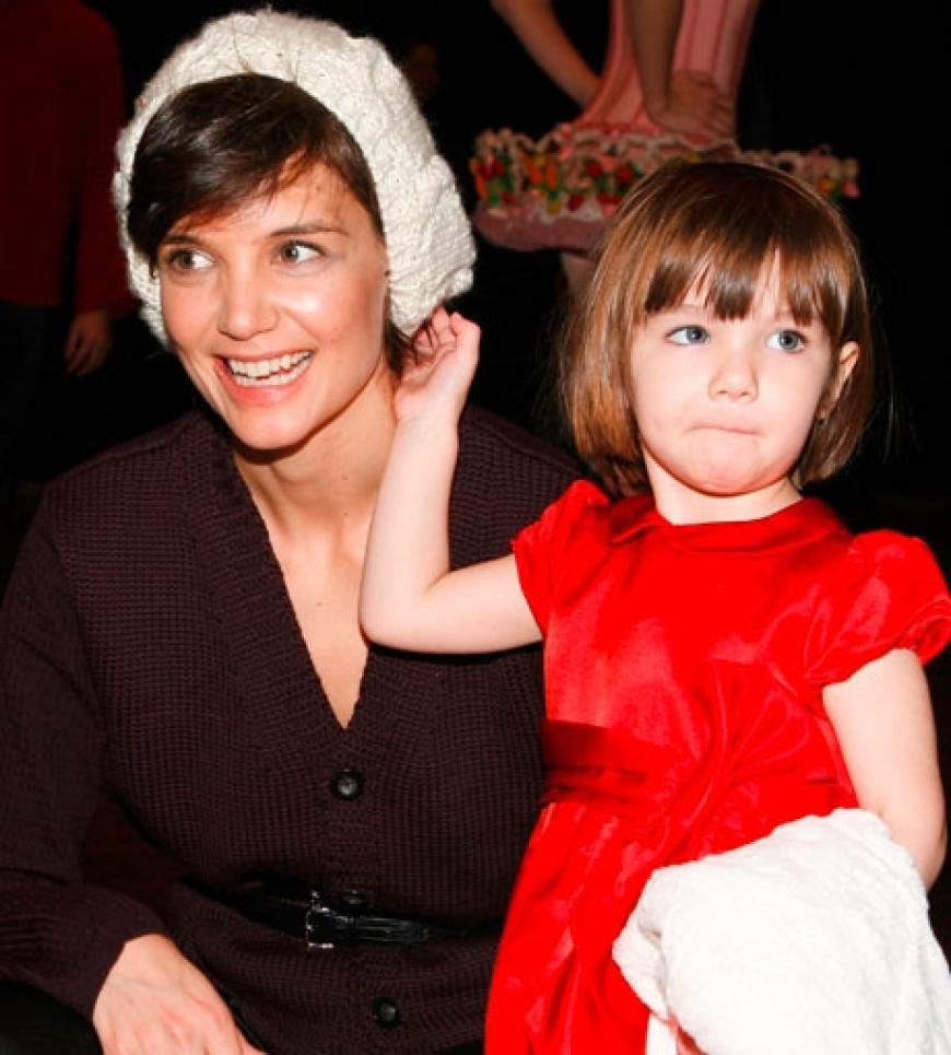 Katie Holmes und Tochter Suri besuchten am Sonntagabend in New York die Ballett-Aufführung
