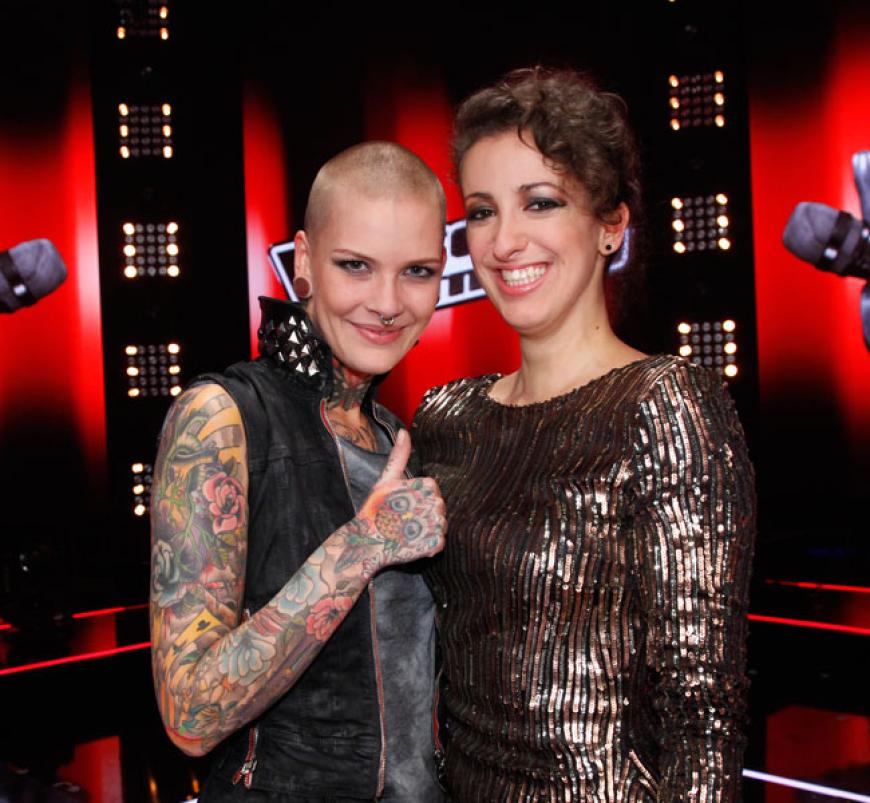 Tiana und Judith freuen sich riesig über ihren Einzug ins Halbfinale