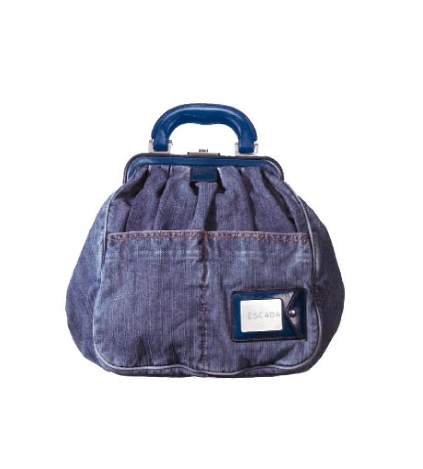 Shopper im Retro-Look von Escada, ca. 680 Euro