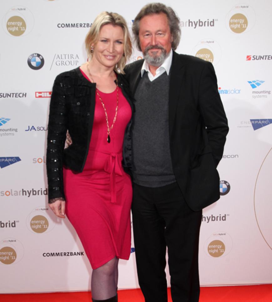 Moderatorin Eve-Maren Bueschner kam mit ihrem Mann Helmut Sendlmeier nach Berlin