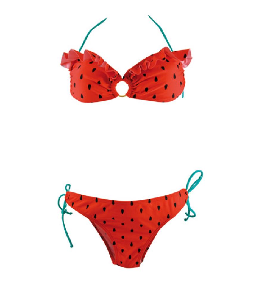 Zum Anbeißen! Bikini von Six, ca. 15 Euro