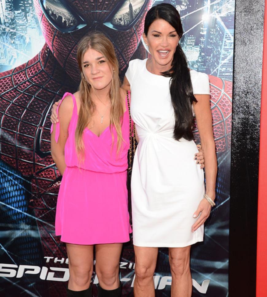 Hollywood-Mom, wie sie im Buche steht: Janice Dickinson (r.) mit ihrer Tochter Savannah