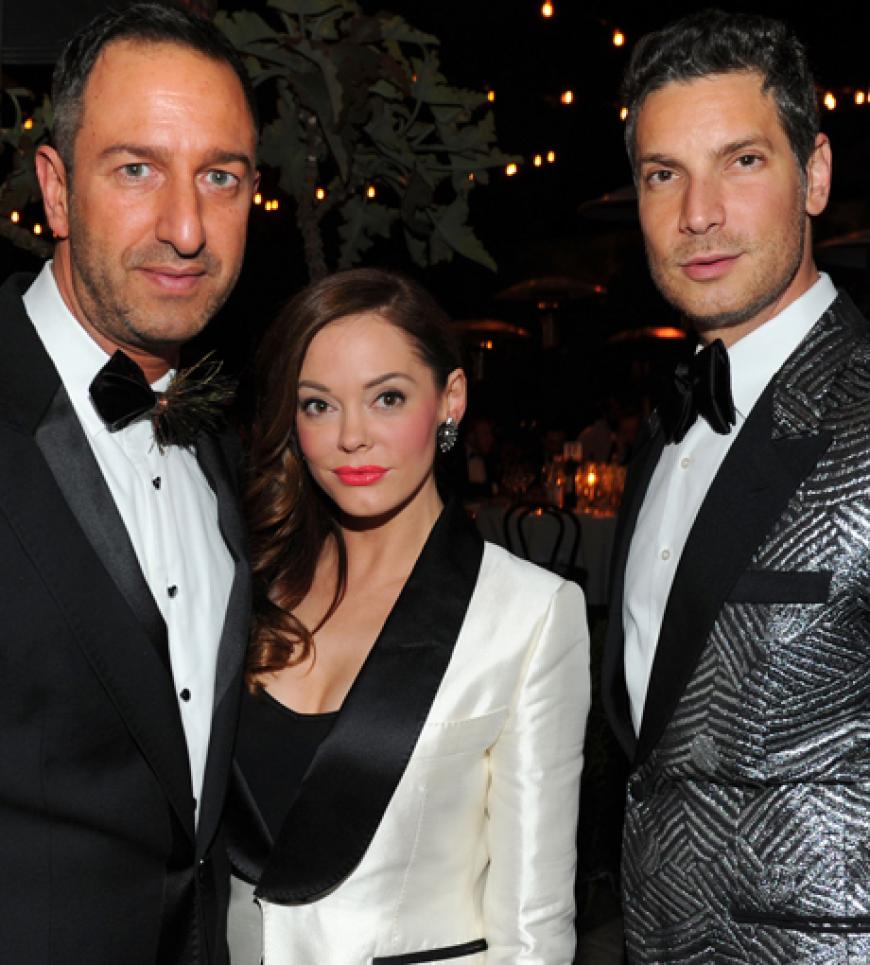 Matthew Lenoci, Rose McGowan, Cameron Silver