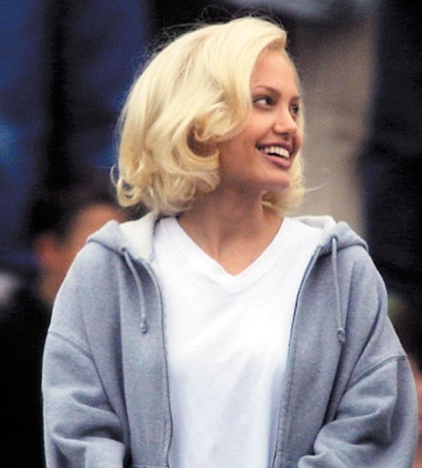 Angelina im sexy Marilyn-Monroe-Look