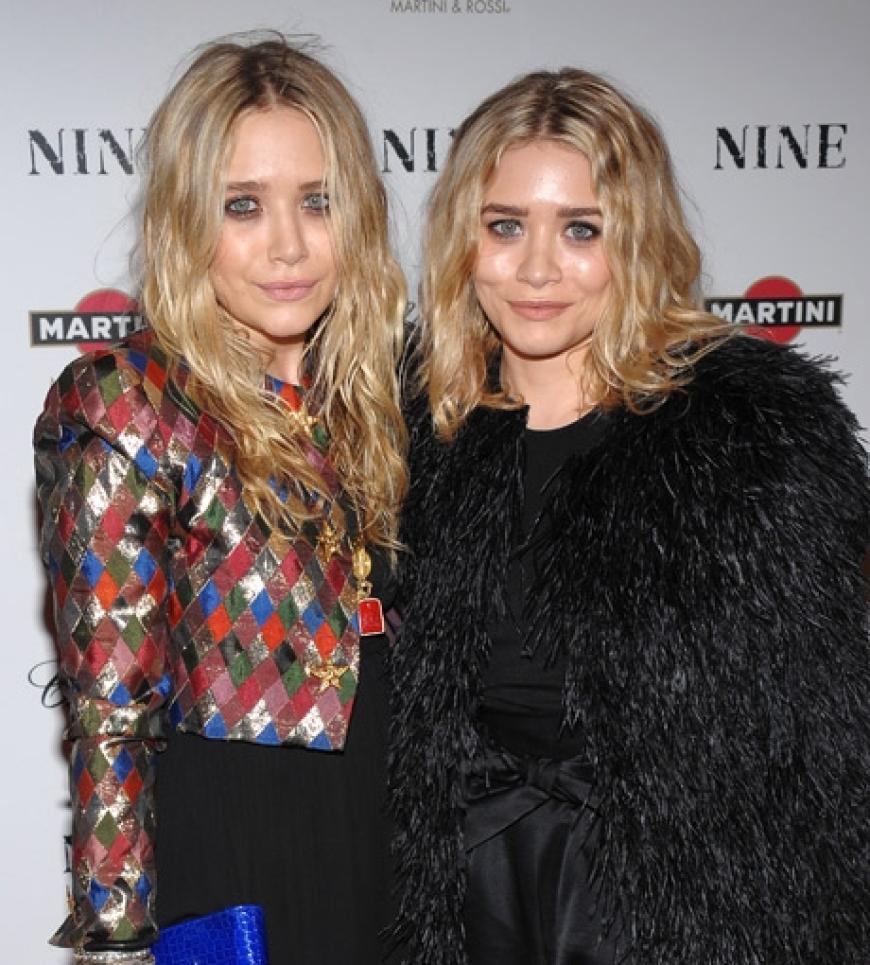 Auch mit dabei waren die Olsen-Zwillinge Mary-Kate und Ashley