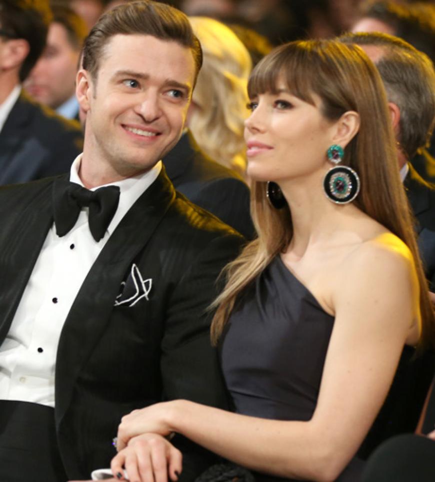 Die Eheleute Justin Timberlake und Jessica Biel