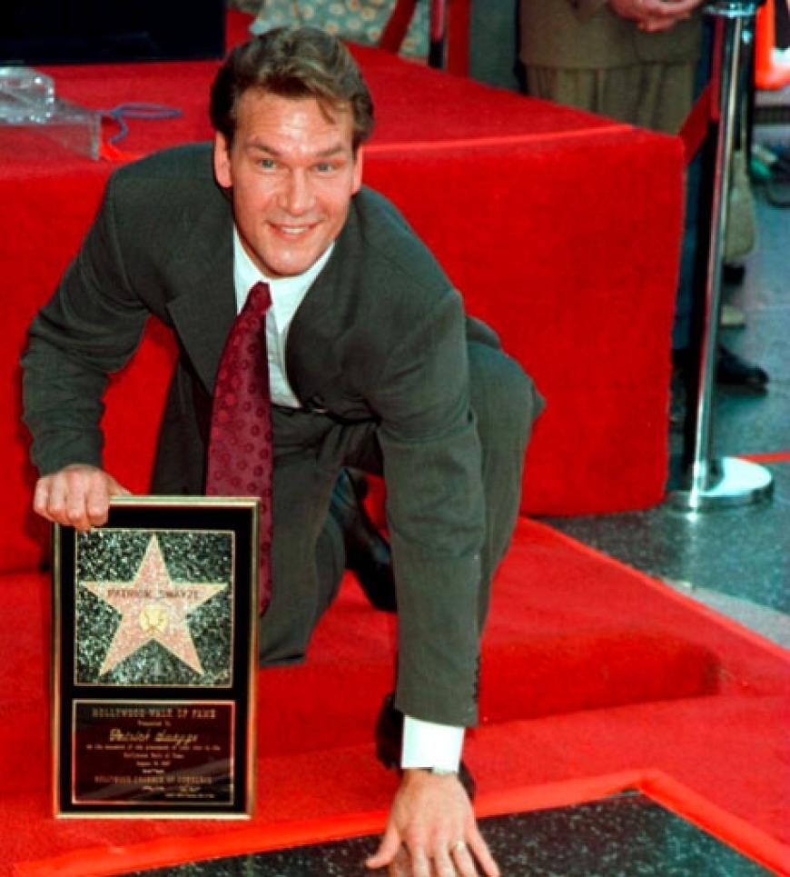 Im August 1997 erhielt Patrick Swayze einen Stern auf dem Hollywood Walk of Fame