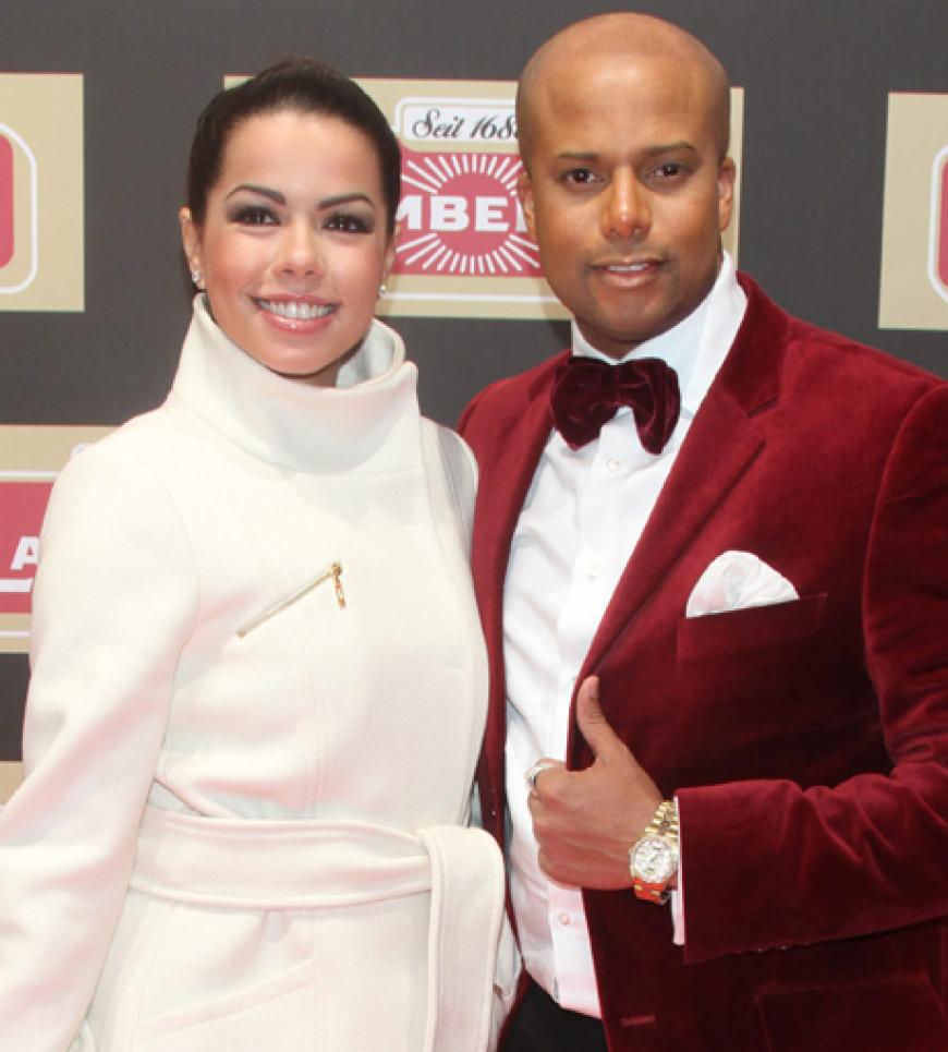 Fernanda Brandao mit Begleitung