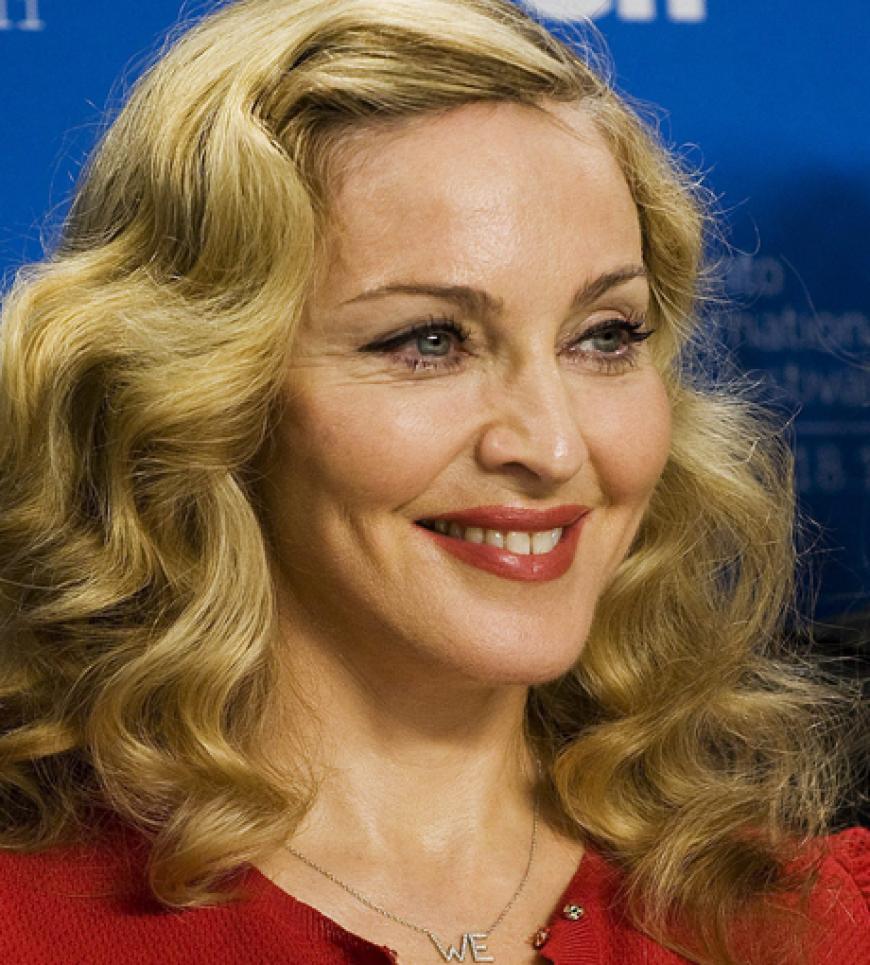 Hat gut lachen: Madonna bei der Pressekonferenz zu ihrem Film