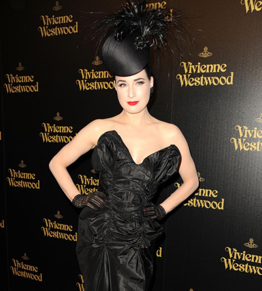 Fashion-Fauxpas? Ein Fremdwort für die Burlesque-Queen Dita Von Teese