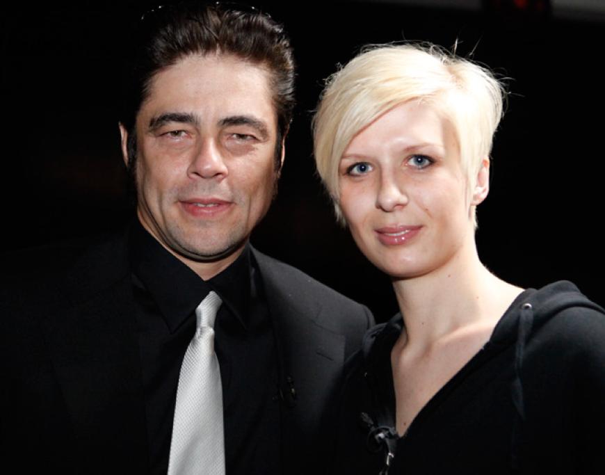 Meike mit Hollywood-Star Benicio del Torro ...