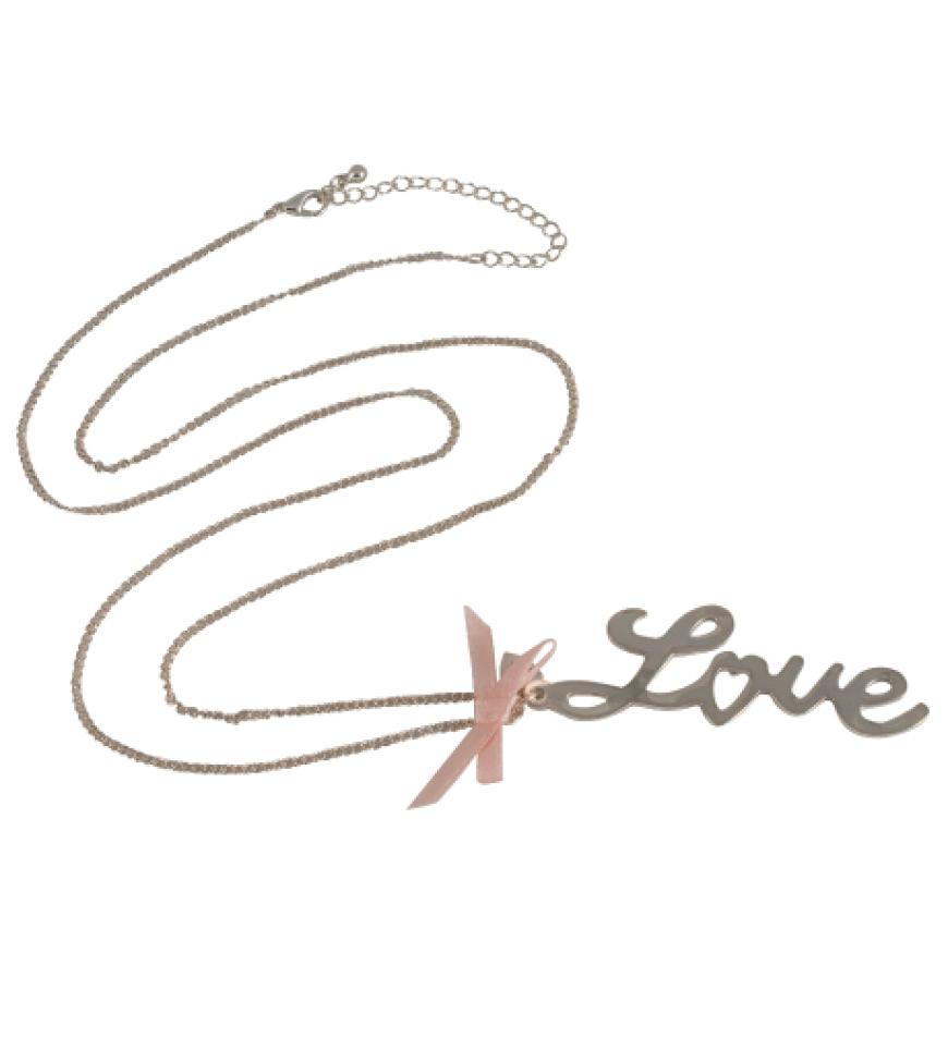 Kette mit Love-Anhänger von I AM, ca. 8 Euro