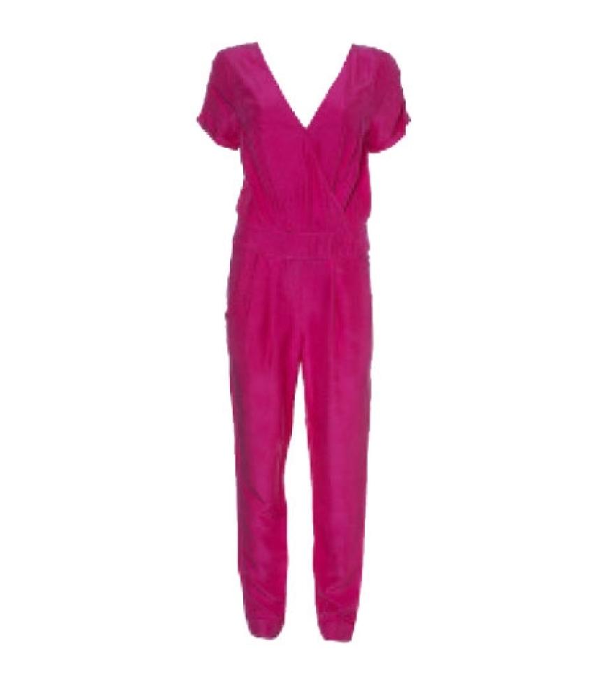 Pretty in Pink: Stilechter Einteiler im 80ies-Look von Topshop, ca. 40 Euro