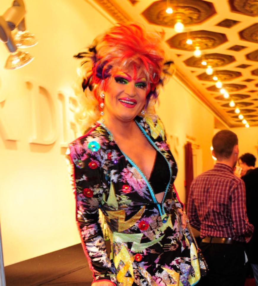 Ihre Konkurrentin: Drag-Queen Olivia Jones