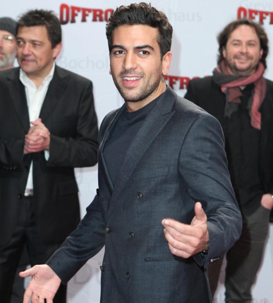 Frauenschwarm Elyas M'Barek zeigte sich allerbester Laune