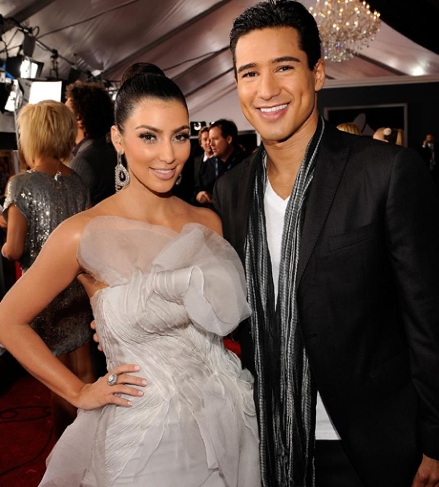 Kim Kardashian und Mario Lopez