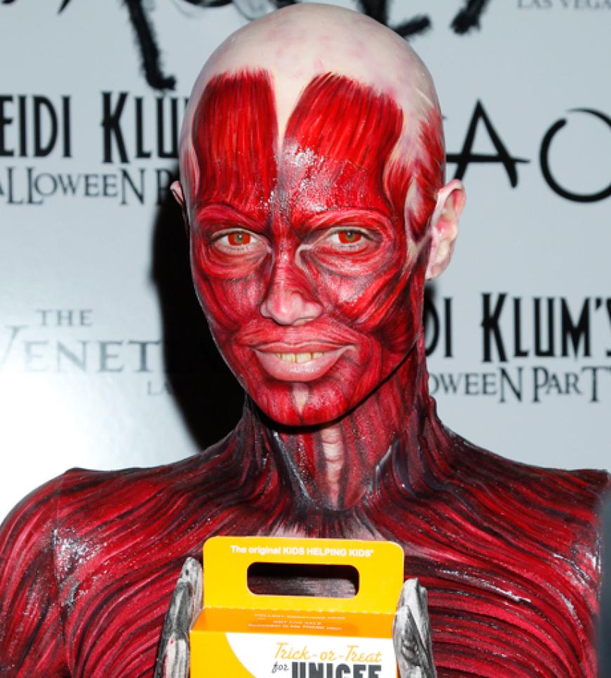 Heidi Klum - ein echter Halloween-Fan. Und auch in diesem Jahr ein richtiger Hingucker