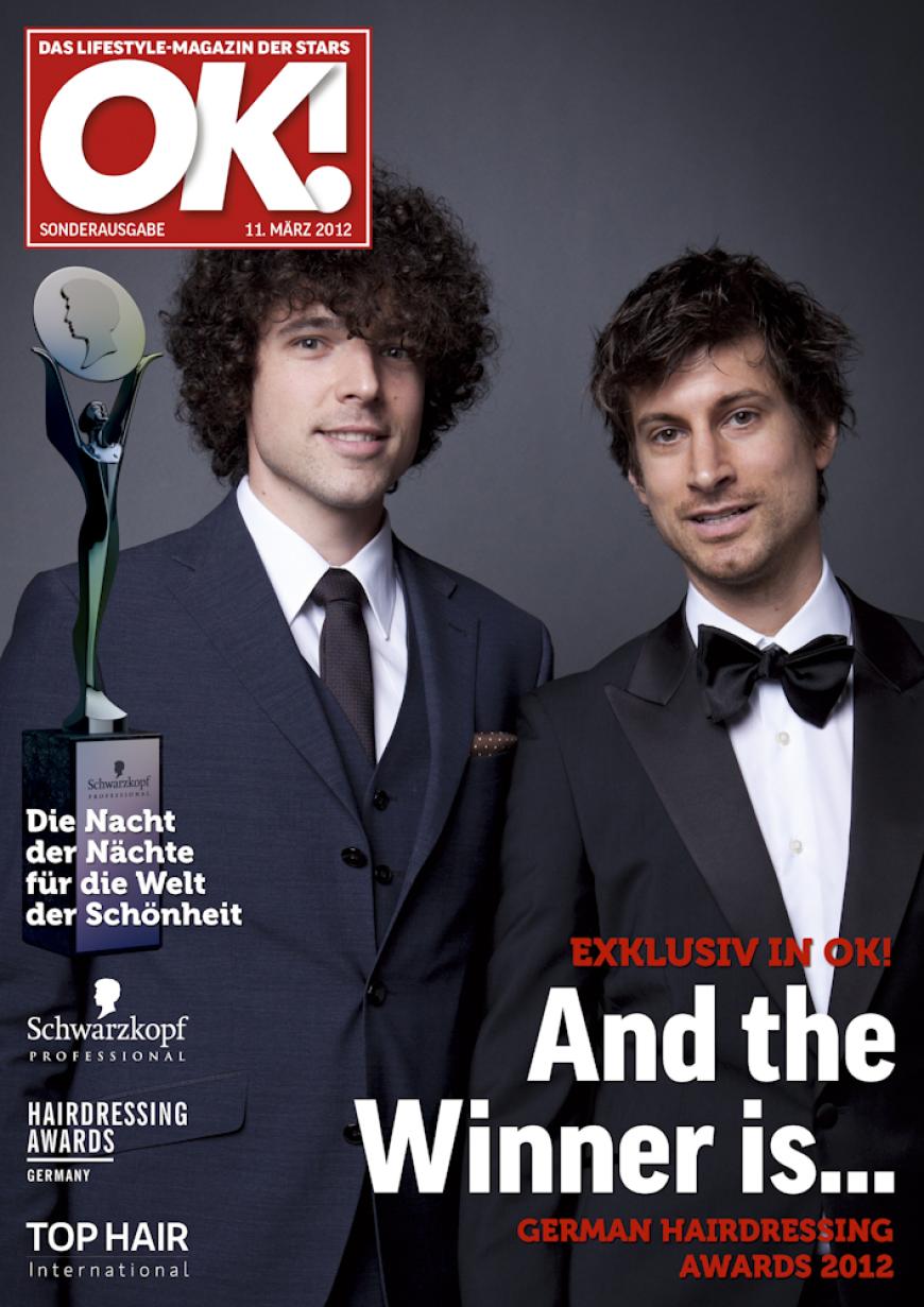 Einmal im Leben das Cover der OK! zieren! Für die Gäste des „German Hairdressing Award 2012“ wurde dieses Traum Wirklichkeit. Jeder Gast des Gala-Abends konnte an einem persönlichen OK! Fotoshooting teilnehmen - und die tollen Ergebnisse sehen Sie hier! Viel Spaß beim Durchklicken!