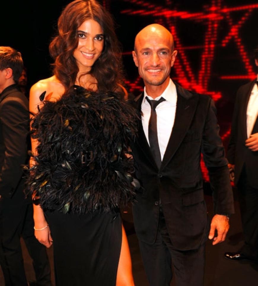 Peyman Amin und Teresa Laurenco
