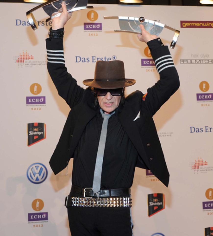 Bester Künstler National Rock/Pop wurde Udo Lindenberg. Außerdem wurde er für seine DVD-Produktion