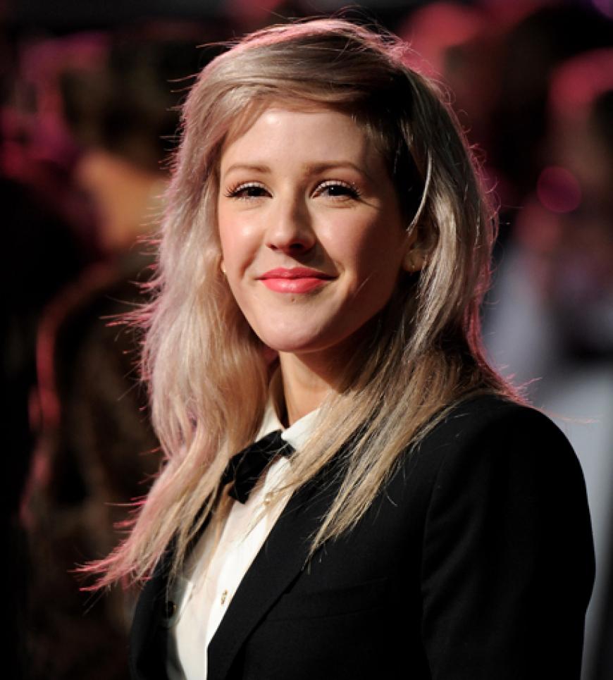 Sängerin Ellie Goulding entschied sich für einen schicken Smoking