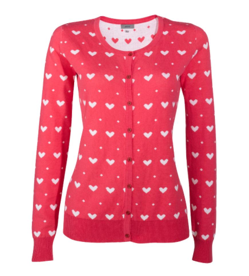Cardigan aus Feinstrick von Montego über P&C, ca. 40 Euro