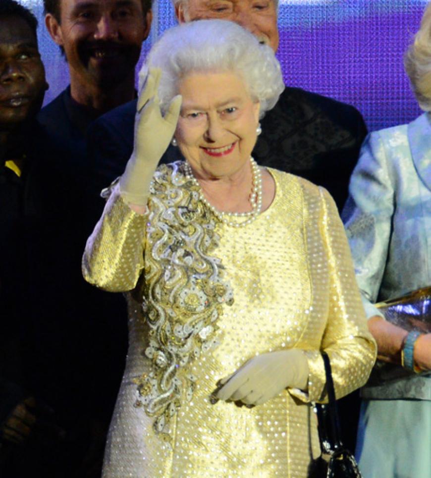 Die Queen in Feierlaune: Ganze drei Tage feierte das britische Volk ihr königliches Oberhaupt