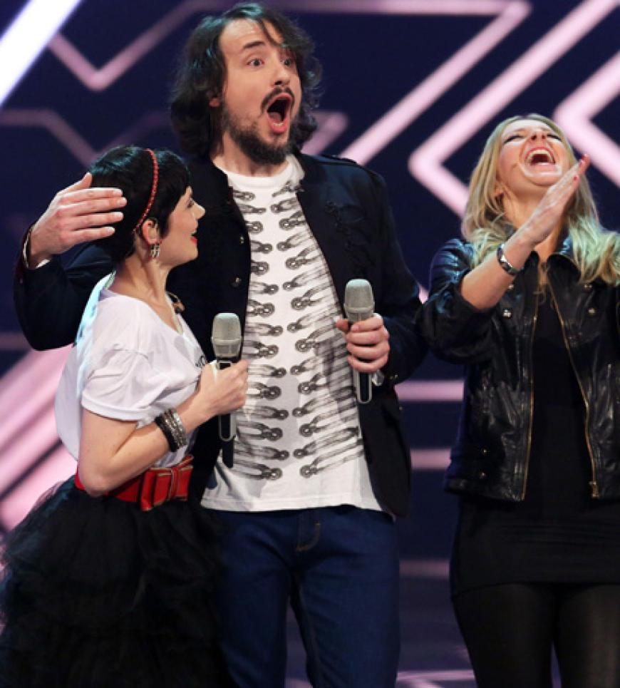 Mrs. Greenbird durften sich mit ihrer Mentorin Sandra Nasic als erste Kandidaten über den Einzug ins Finale freuen