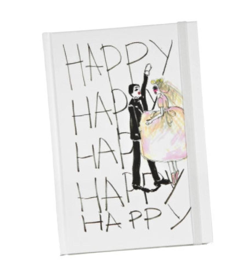 Ob als Geschenk, Hochzeitsplaner oder Fotoalbum: Das von Lanvin-Designer Alber Elbaz
höchstpersönlich illustrierte Notizbuch wollen wir haben! Notizbuch von Lanvin über net-a-porter.com, ca. 20 Euro