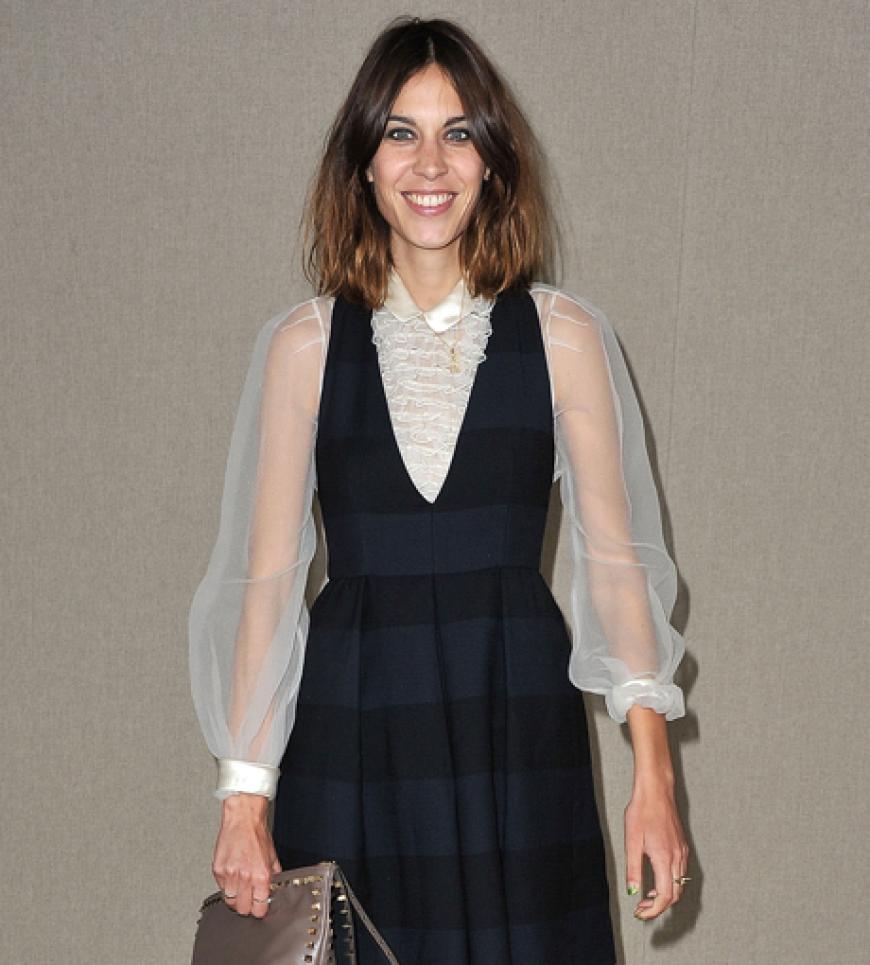 Süß im Unschulsdlook: Alexa Chung