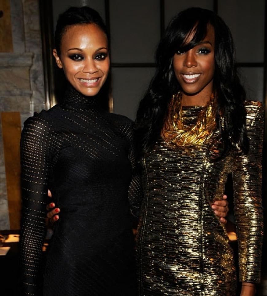 Zoe Saldaña und Kelly Rowland