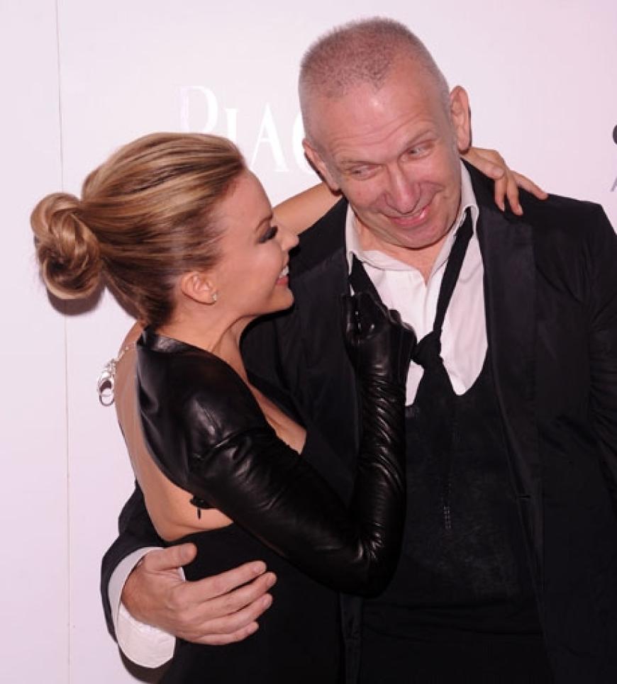 Jean-Paul Gaultier und Kylie Minogue